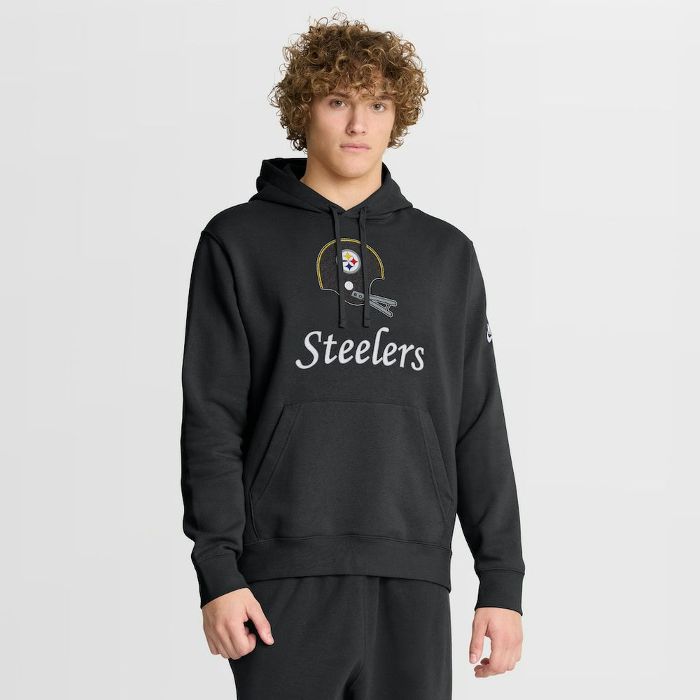 Pittsburgh Steelers Nike Best Season Rewind Club Pullover Hoodie