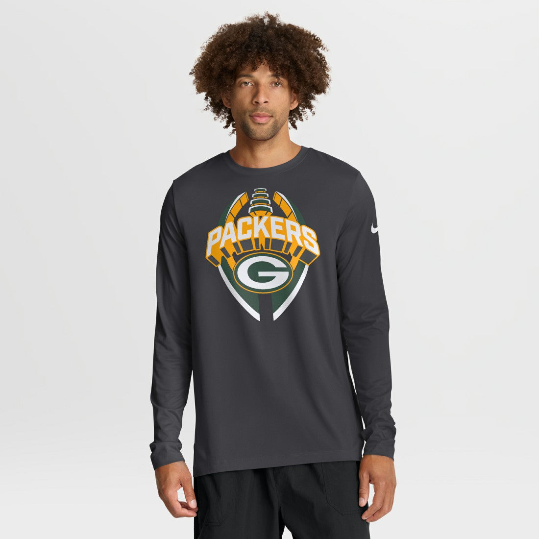 Green Bay Packers Nike Primetime Legend Icon Performance Long Sleeve T-Shirt