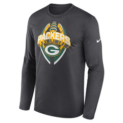 Green Bay Packers Nike Primetime Legend Icon Performance Long Sleeve T-Shirt