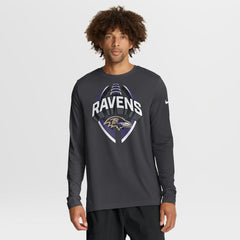 Baltimore Ravens Nike Primetime Legend Icon Performance Long Sleeve T-Shirt