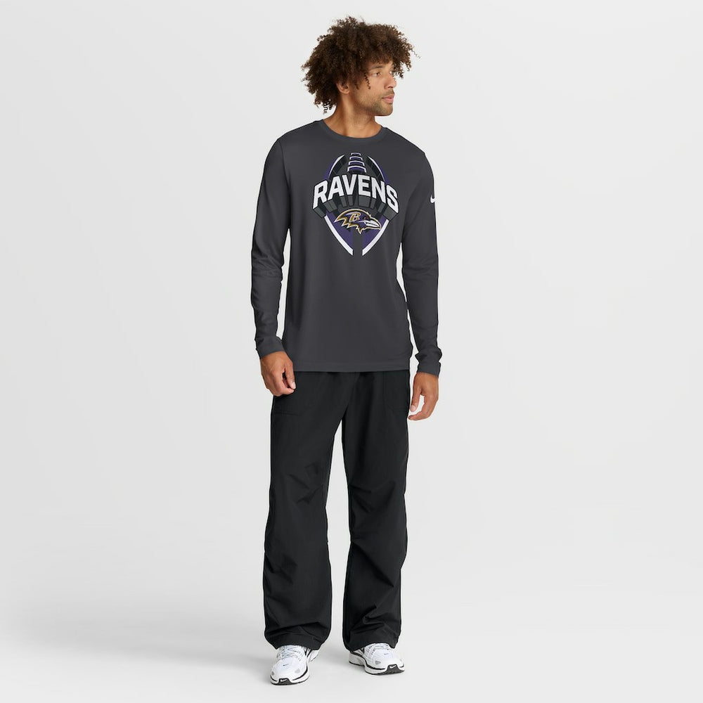 Baltimore Ravens Nike Primetime Legend Icon Performance Long Sleeve T-Shirt