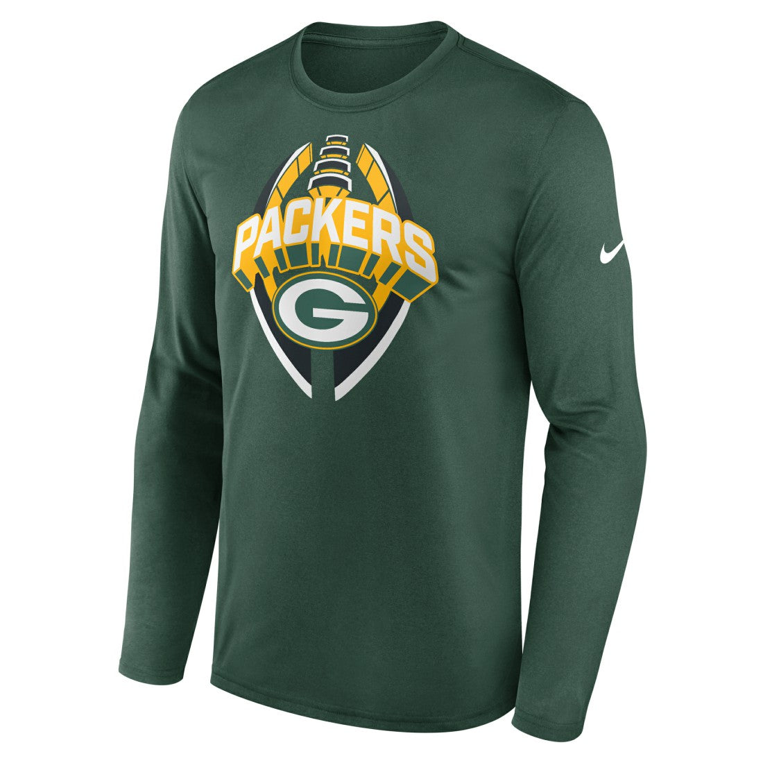 Green Bay Packers Nike Primetime Legend Icon Performance Long Sleeve T-Shirt