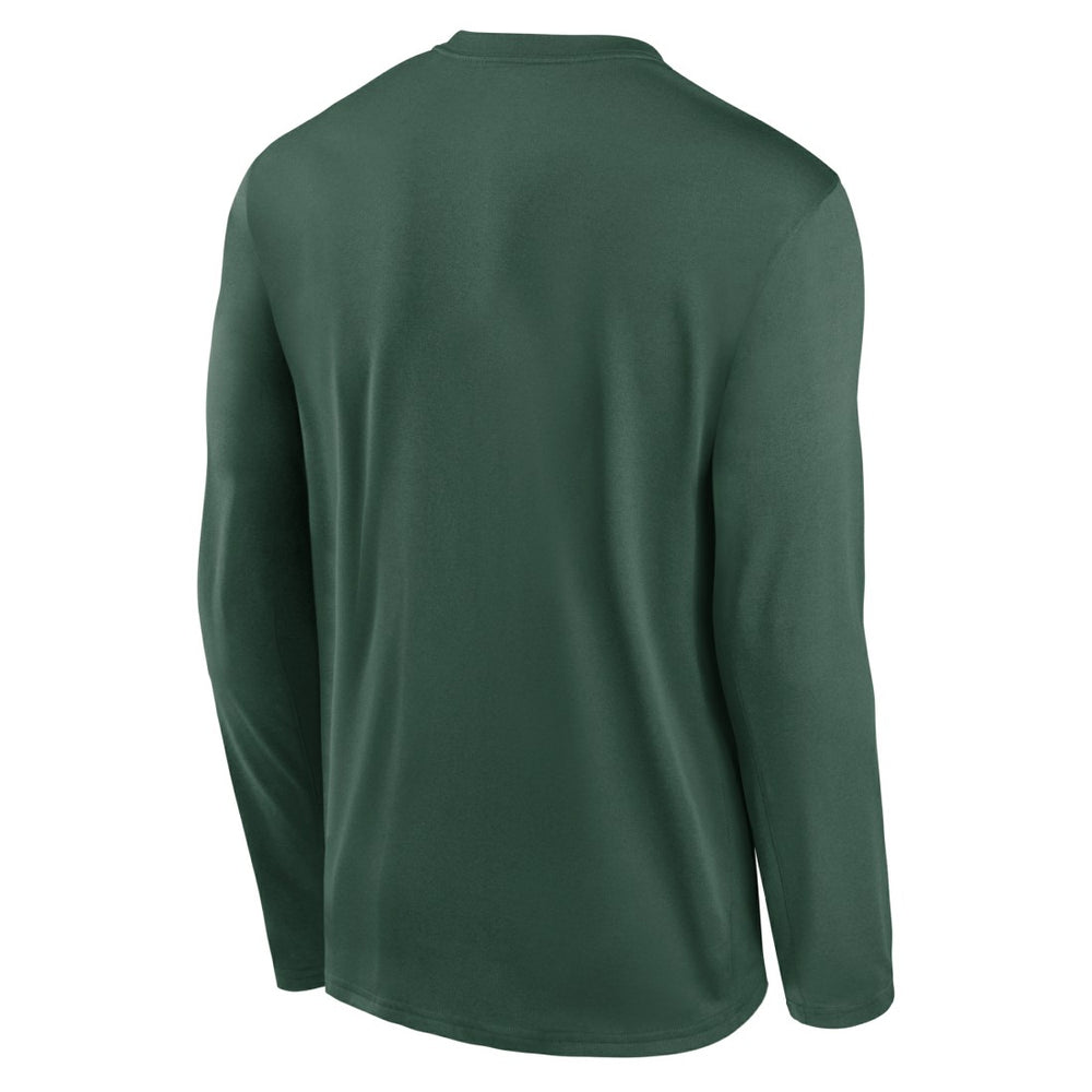 Green Bay Packers Nike Primetime Legend Icon Performance Long Sleeve T-Shirt