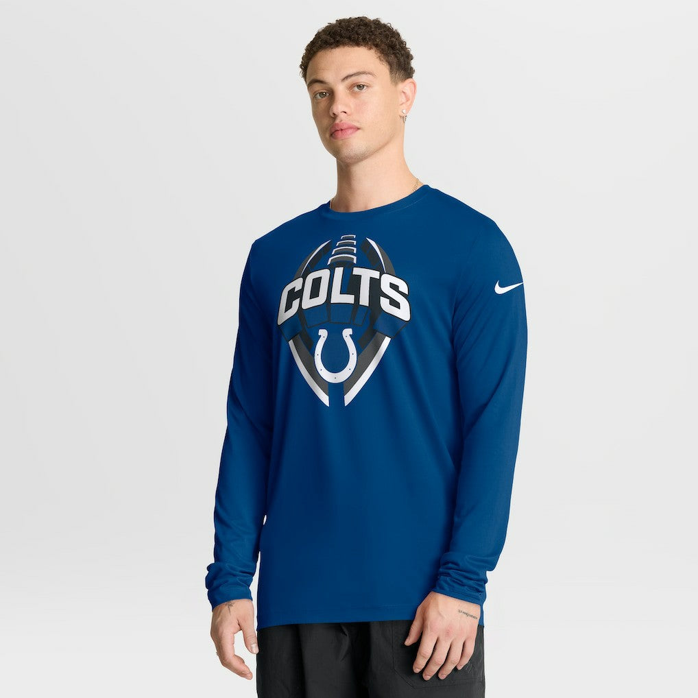 Indianapolis Colts Nike Primetime Legend Icon Performance Long Sleeve T-Shirt