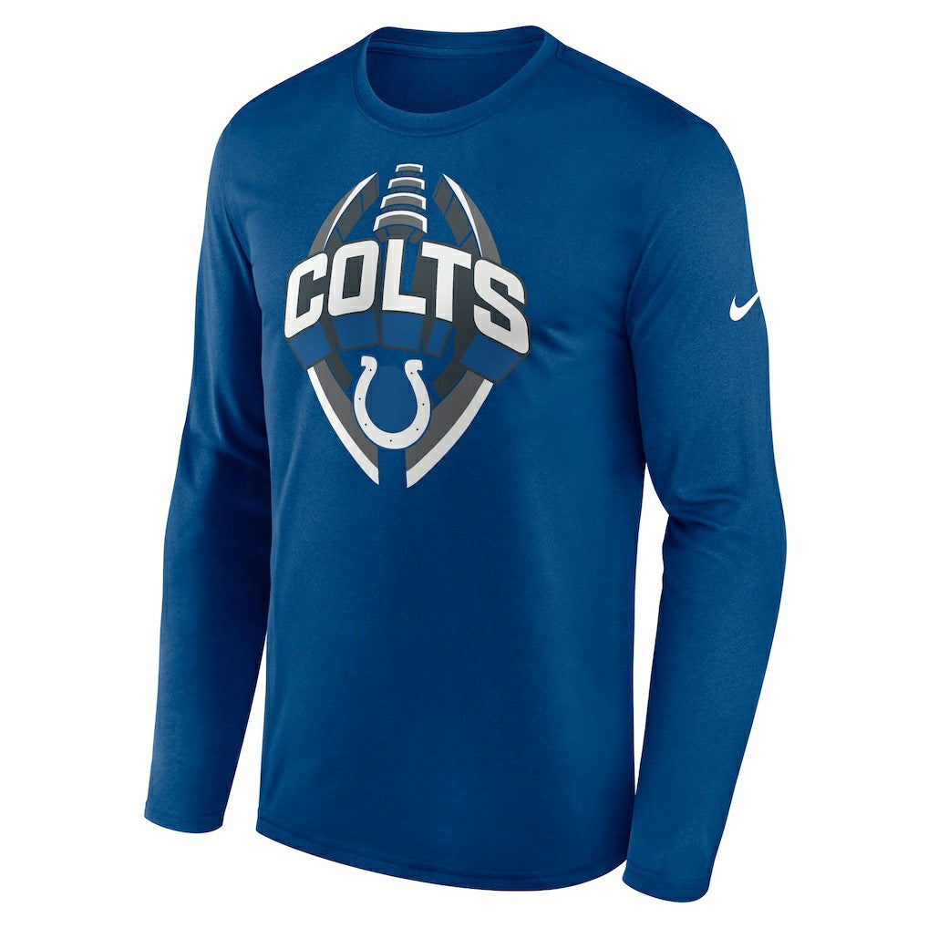 Indianapolis Colts Nike Primetime Legend Icon Performance Long Sleeve T-Shirt