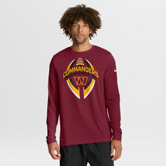 Washington Commanders Nike Primetime Legend Icon Performance Long Sleeve T-Shirt