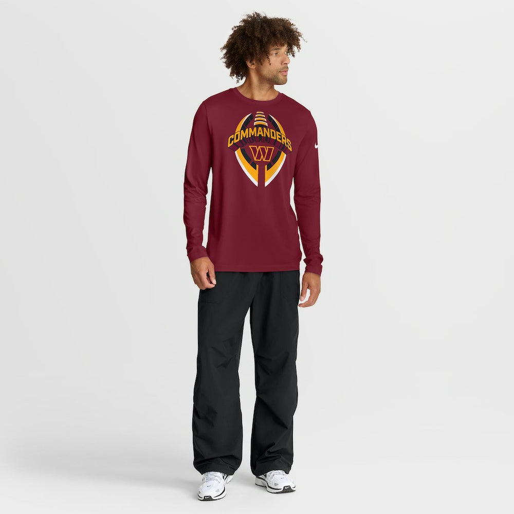 Washington Commanders Nike Primetime Legend Icon Performance Long Sleeve T-Shirt