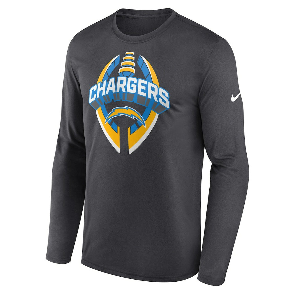 Los Angeles Chargers Nike Primetime Legend Icon Performance Long Sleeve T-Shirt