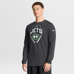 New York Jets Nike Primetime Legend Icon Performance Long Sleeve T-Shirt
