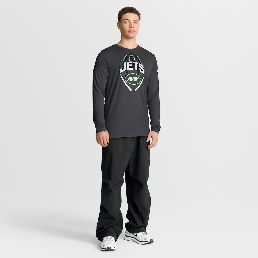 New York Jets Nike Primetime Legend Icon Performance Long Sleeve T-Shirt