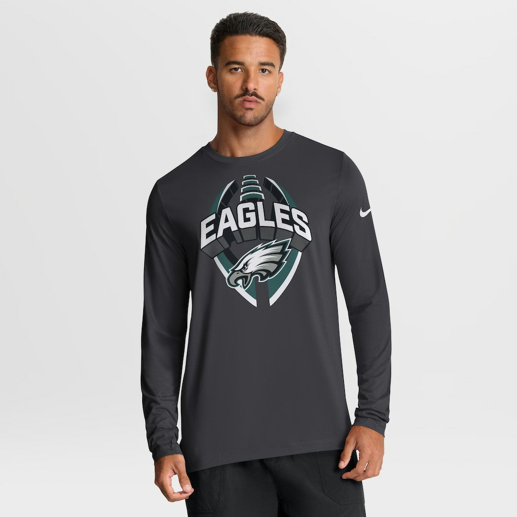 Philadelphia Eagles Nike Primetime Legend Icon Performance Long Sleeve T-Shirt