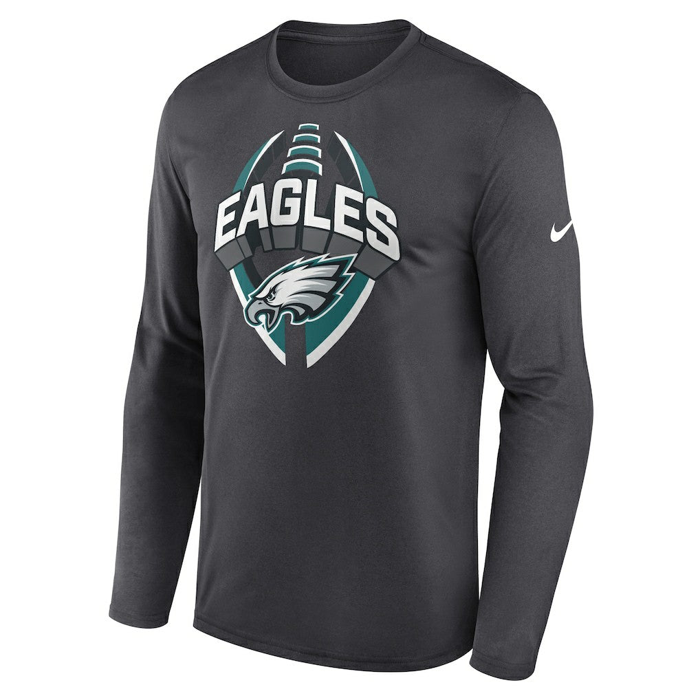 Philadelphia Eagles Nike Primetime Legend Icon Performance Long Sleeve T-Shirt