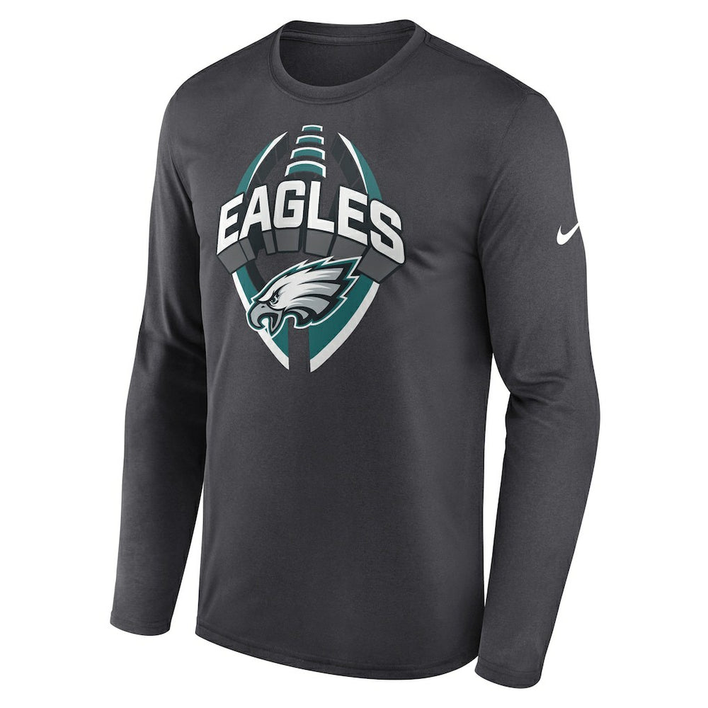 Philadelphia Eagles Nike Primetime Legend Icon Performance Long Sleeve T-Shirt