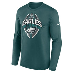 Philadelphia Eagles Nike Primetime Legend Icon Performance Long Sleeve T-Shirt