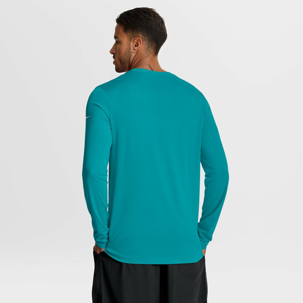 Miami Dolphins Nike Primetime Legend Icon Performance Long Sleeve T-Shirt
