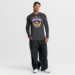 Minnesota Vikings Nike Primetime Legend Icon Performance Long Sleeve T-Shirt