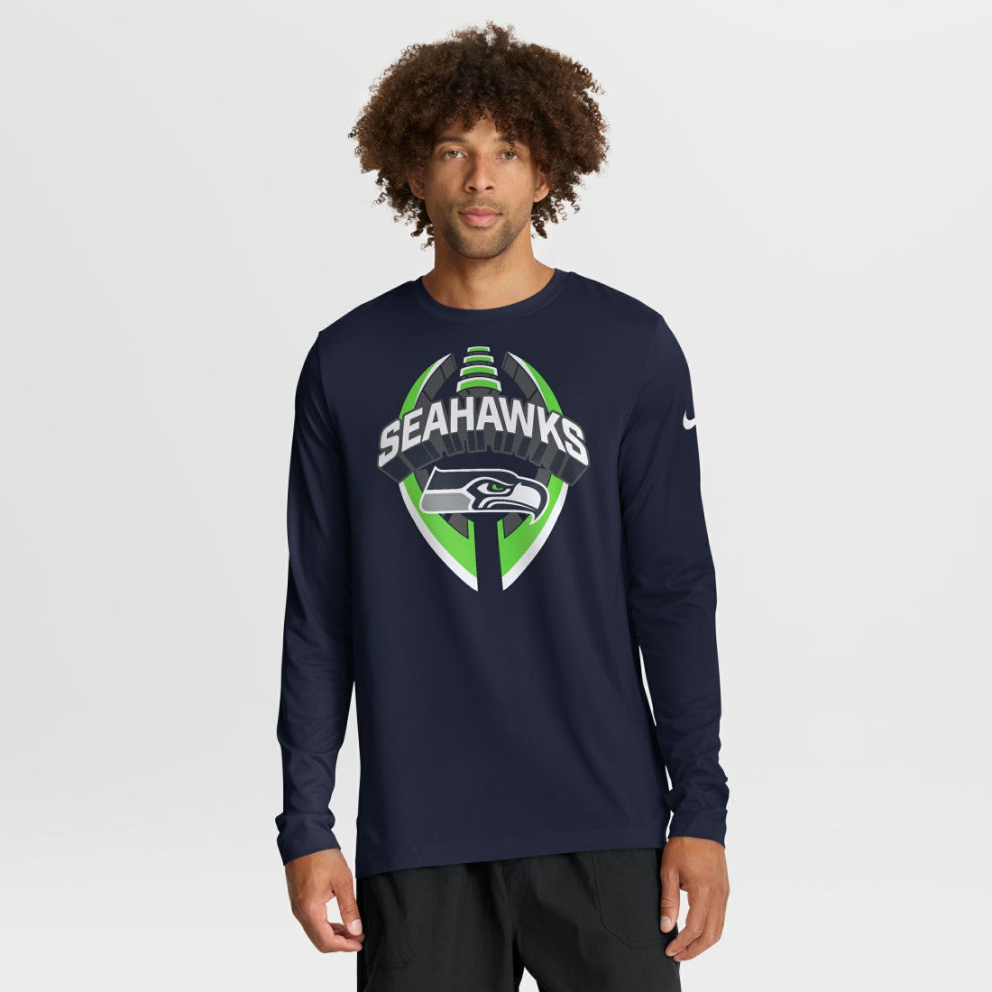 Seattle Seahawks Nike Primetime Legend Icon Performance Long Sleeve T-Shirt