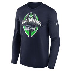 Seattle Seahawks Nike Primetime Legend Icon Performance Long Sleeve T-Shirt