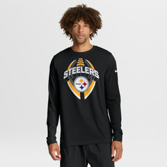 Pittsburgh Steelers Nike Primetime Legend Icon Performance Long Sleeve T-Shirt