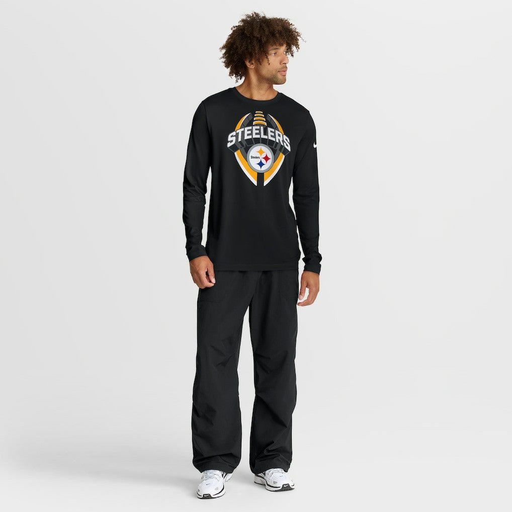 Pittsburgh Steelers Nike Primetime Legend Icon Performance Long Sleeve T-Shirt