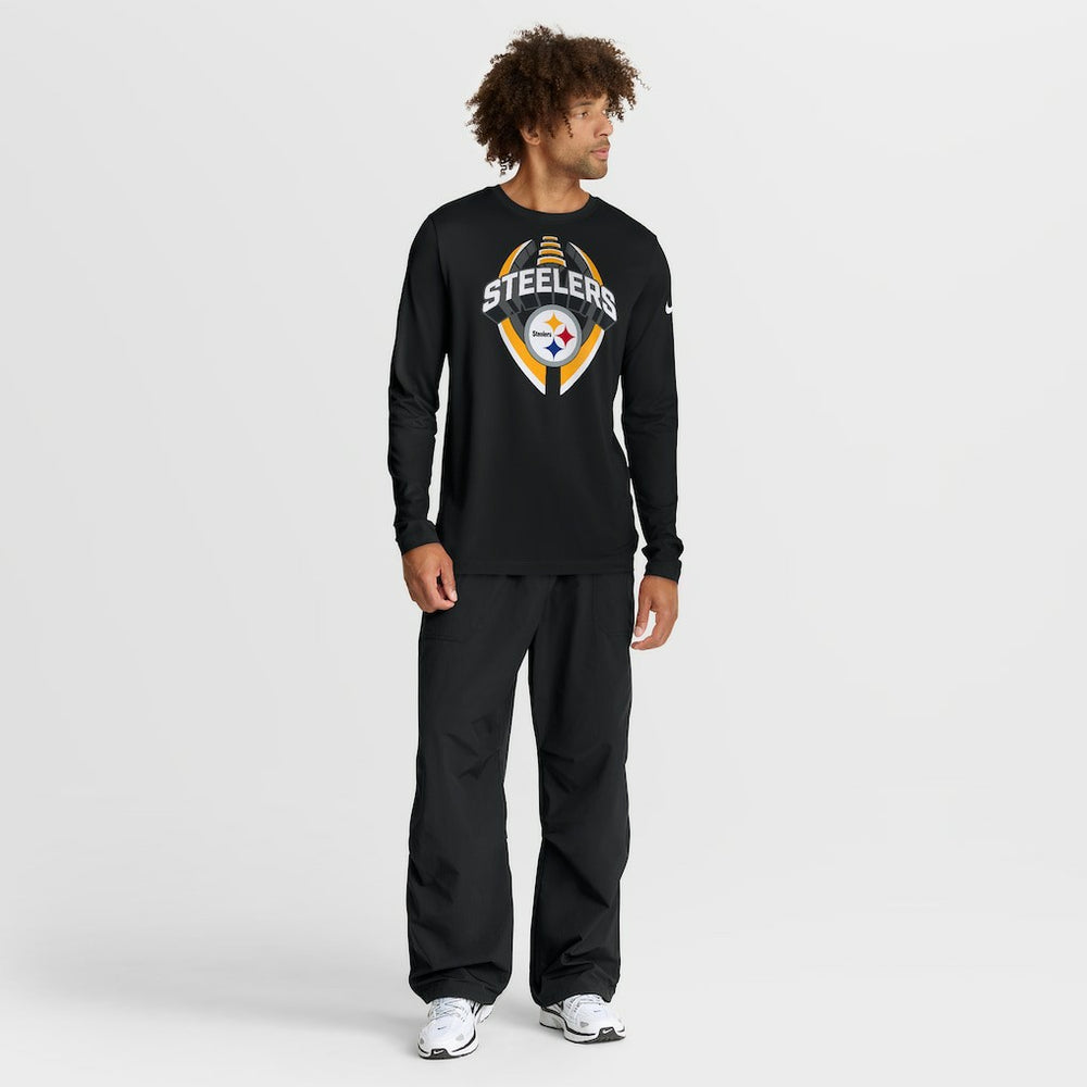 Pittsburgh Steelers Nike Primetime Legend Icon Performance Long Sleeve T-Shirt
