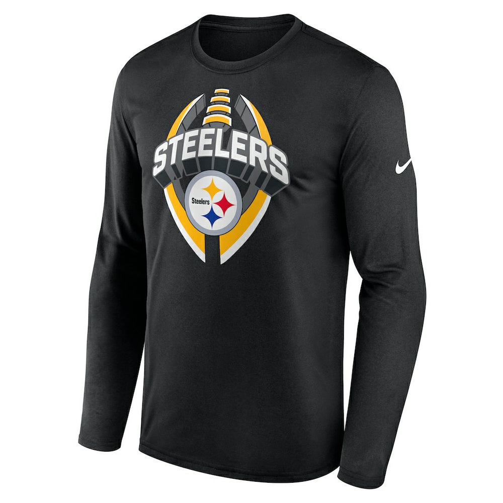 Pittsburgh Steelers Nike Primetime Legend Icon Performance Long Sleeve T-Shirt