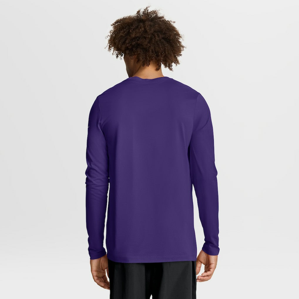 Minnesota Vikings Nike Primetime Legend Icon Performance Long Sleeve T-Shirt