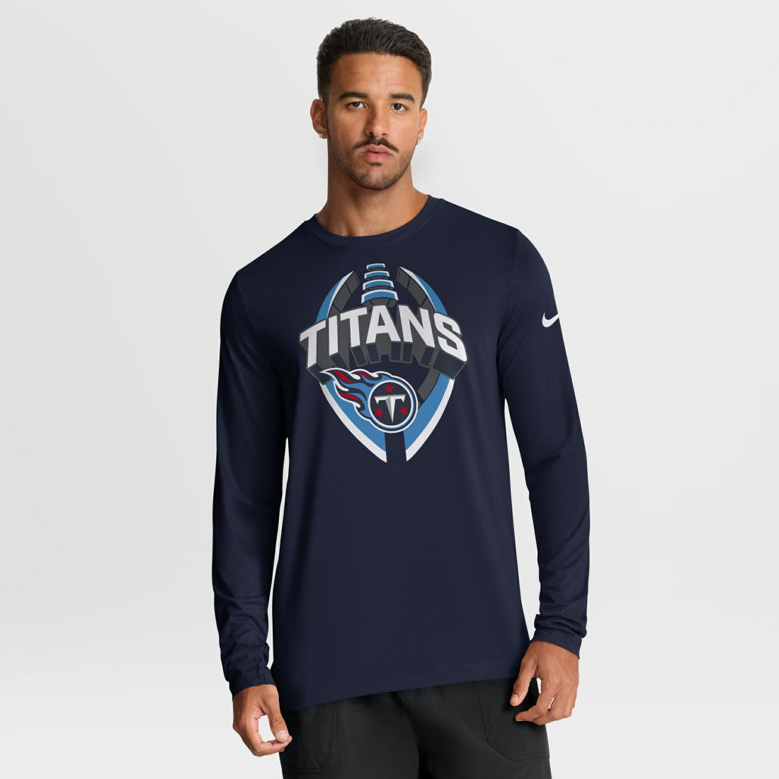 Tennessee Titans Nike Primetime Legend Icon Performance Long Sleeve T-Shirt