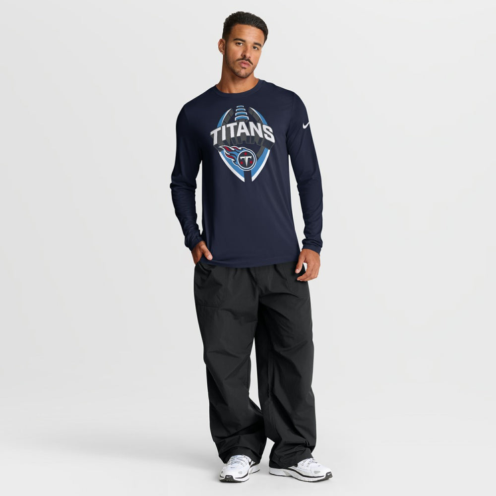 Tennessee Titans Nike Primetime Legend Icon Performance Long Sleeve T-Shirt