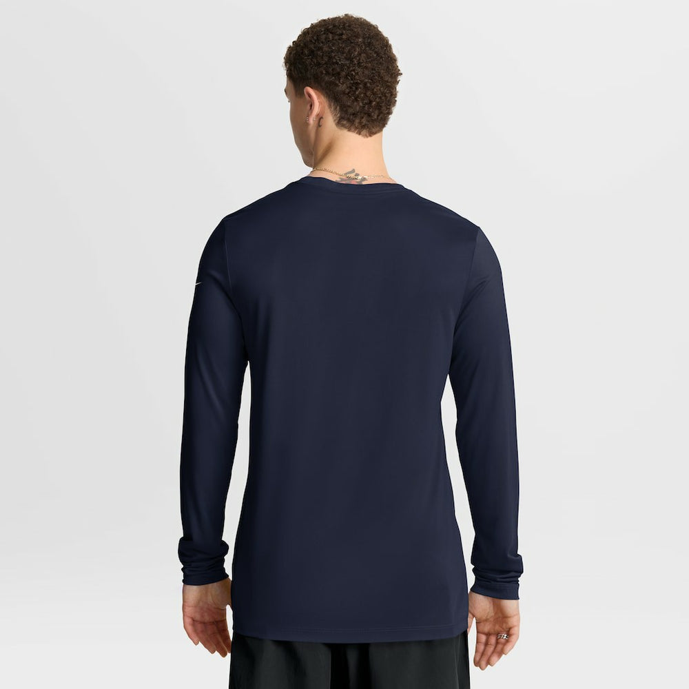 New England Patriots Nike Primetime Legend Icon Performance Long Sleeve T-Shirt