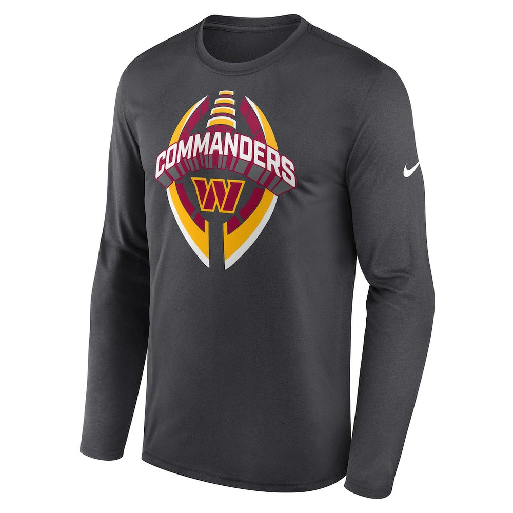 Washington Commanders Nike Primetime Legend Icon Performance Long Sleeve T-Shirt