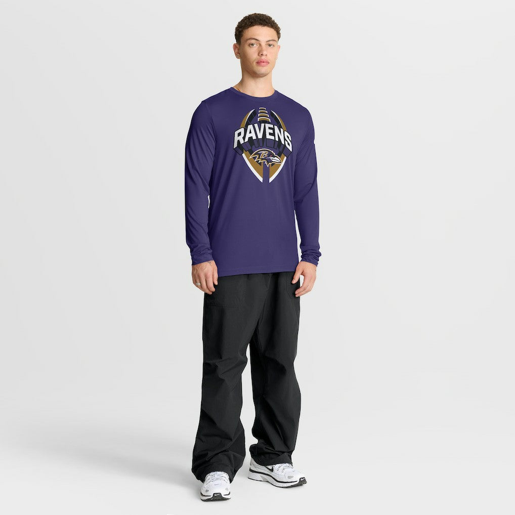 Baltimore Ravens Nike Primetime Legend Icon Performance Long Sleeve T-Shirt