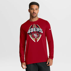 San Francisco 49ers Nike Primetime Legend Icon Performance Long Sleeve T-Shirt