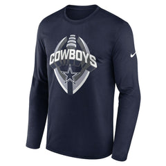 Dallas Cowboys Nike Primetime Legend Icon Performance Long Sleeve T-Shirt