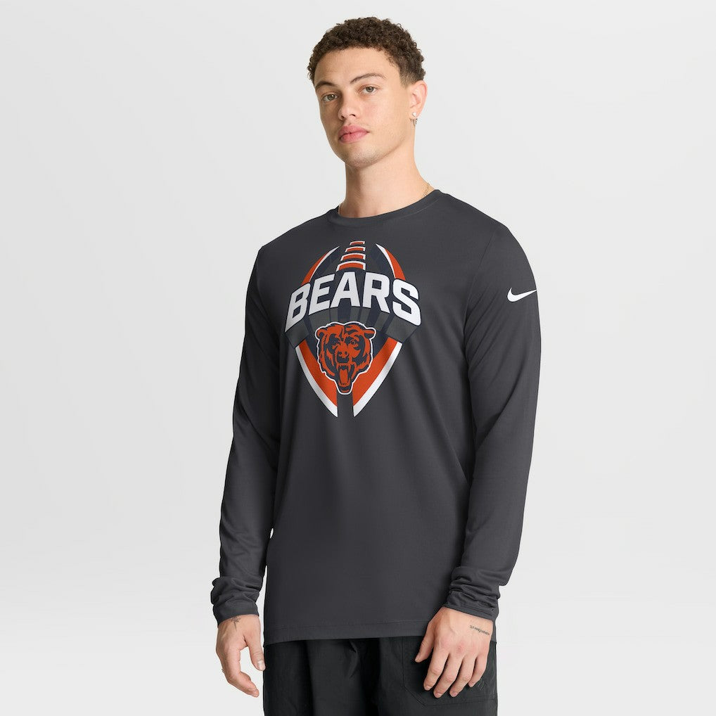 Chicago Bears Nike Primetime Legend Icon Performance Long Sleeve T-Shirt