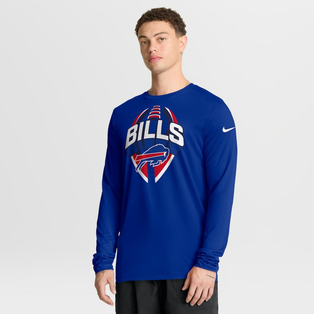 Buffalo Bills Nike Primetime Legend Icon Performance Long Sleeve T-Shirt