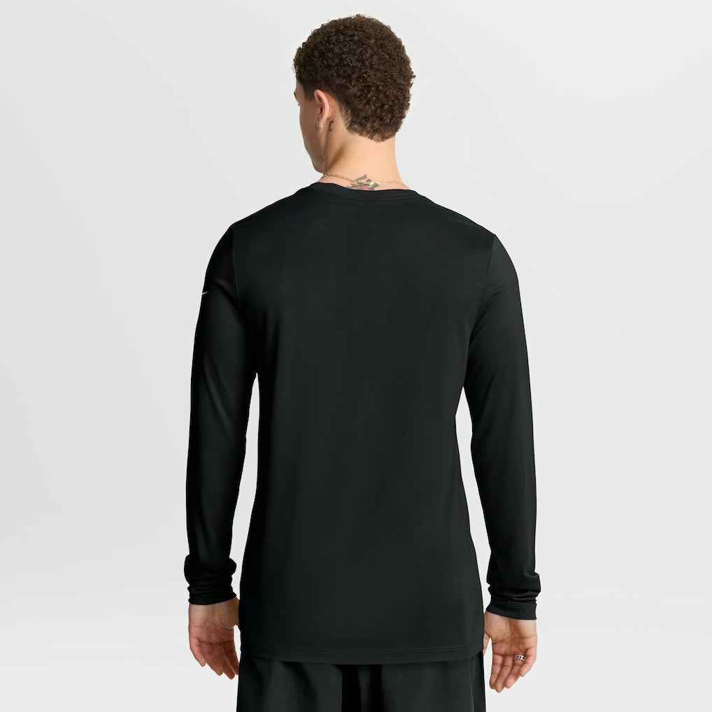 Carolina Panthers Nike Primetime Legend Icon Performance Long Sleeve T-Shirt