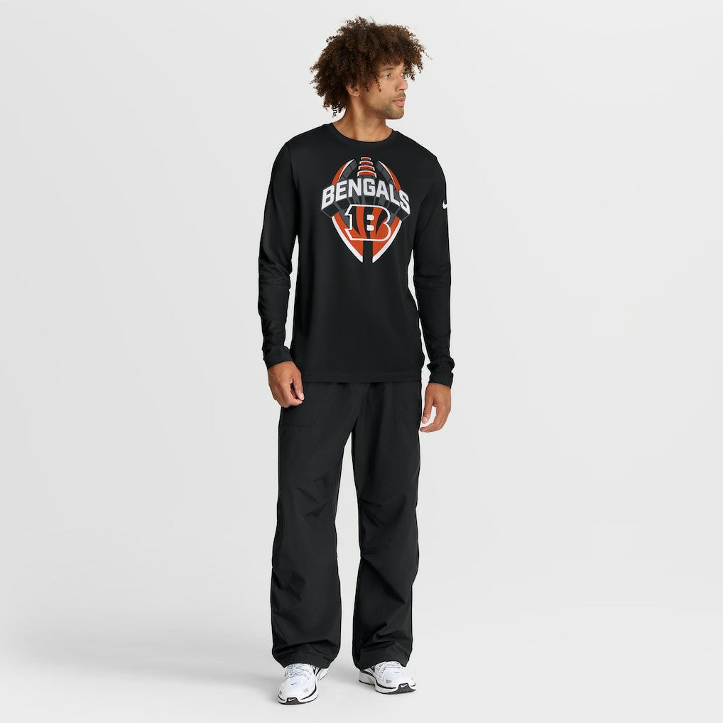 Cincinnati Bengals Nike Primetime Legend Icon Performance Long Sleeve T-Shirt