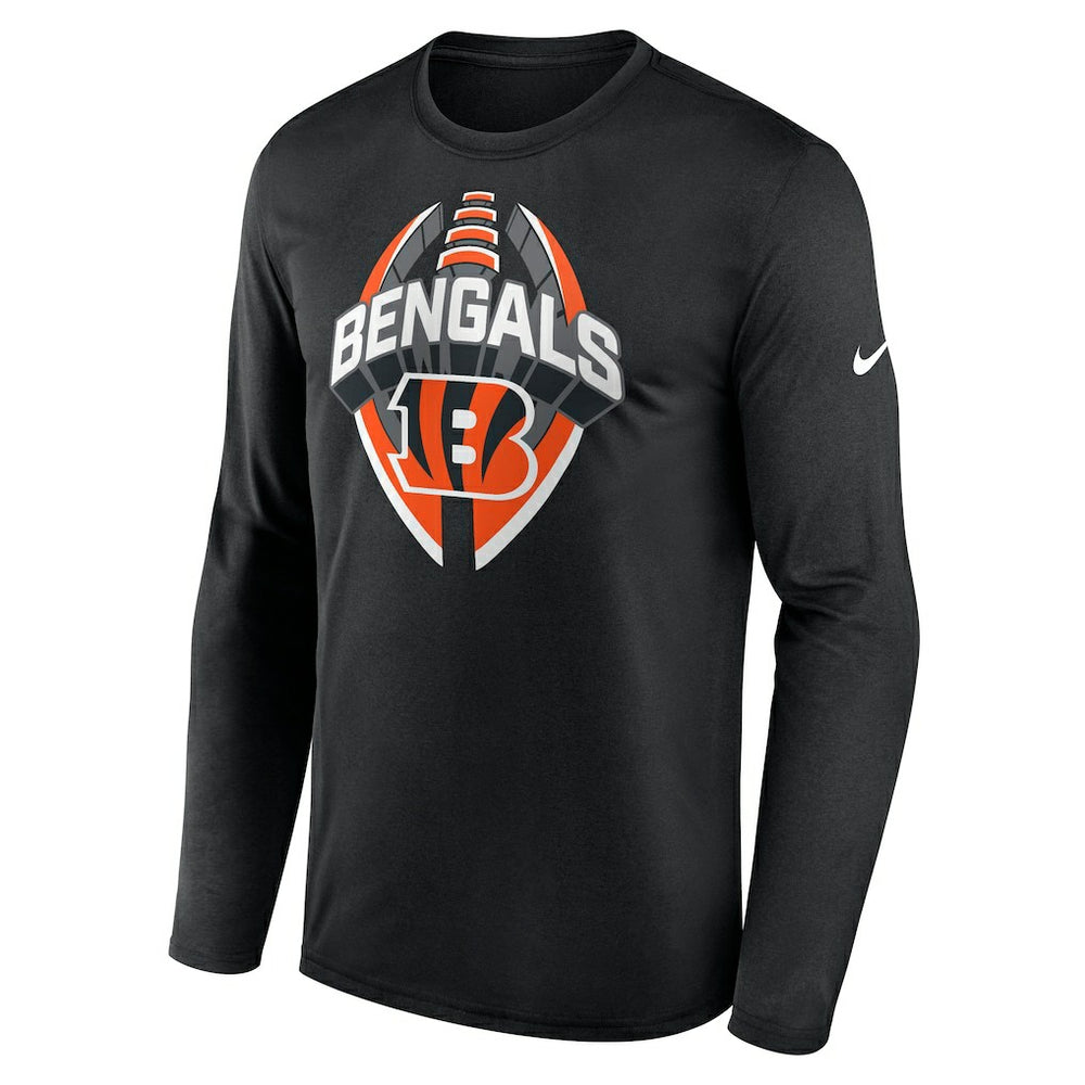 Cincinnati Bengals Nike Primetime Legend Icon Performance Long Sleeve T-Shirt