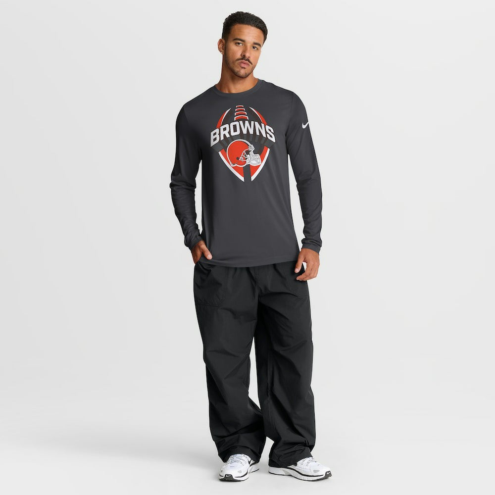 Cleveland Browns Nike Primetime Legend Icon Performance Long Sleeve T-Shirt