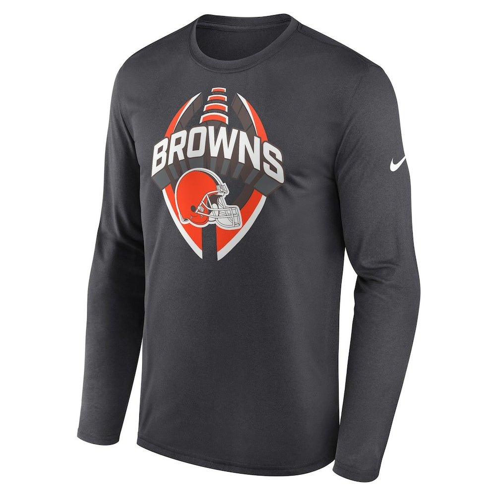 Cleveland Browns Nike Primetime Legend Icon Performance Long Sleeve T-Shirt