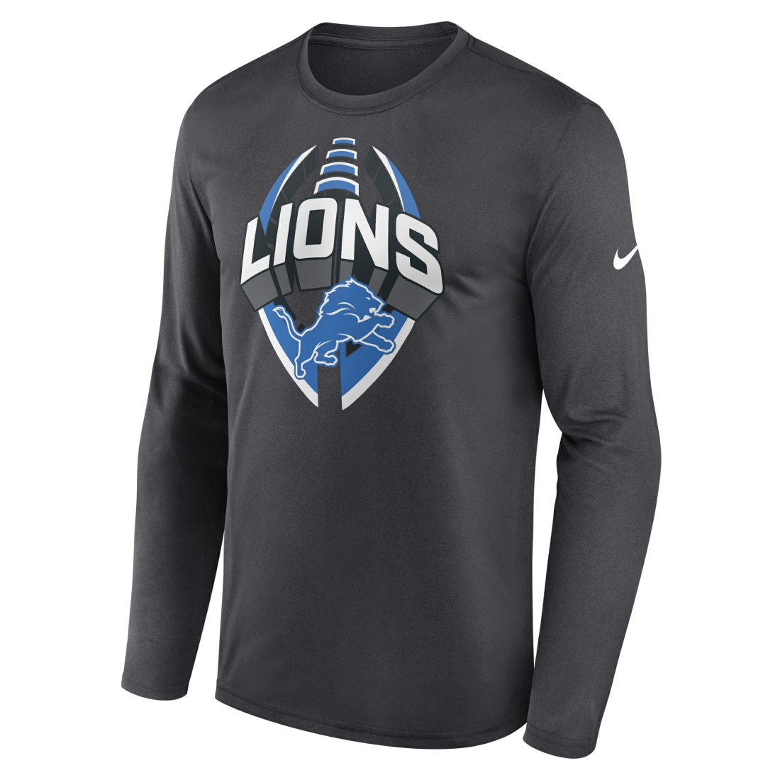 Detroit Lions Nike Primetime Legend Icon Performance Long Sleeve T-Shirt
