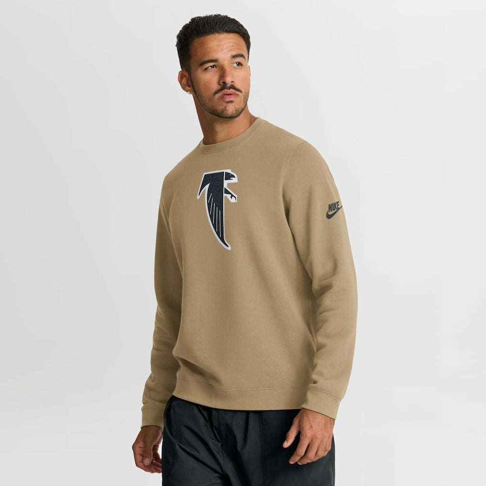 Atlanta Falcons Nike Swing Pass Rewind Club Pullover Sweatshirt