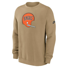 Cincinnati Bengals Nike Swing Pass Rewind Club Pullover Sweatshirt