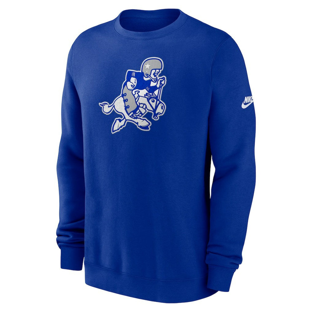 Dallas Cowboys Nike Swing Pass Rewind Club Pullover Sweatshirt