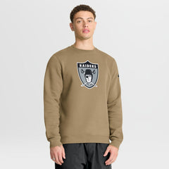 Las Vegas Raiders Nike Swing Pass Rewind Club Pullover Sweatshirt