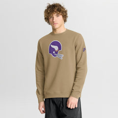 Minnesota Vikings Nike Swing Pass Rewind Club Pullover Sweatshirt