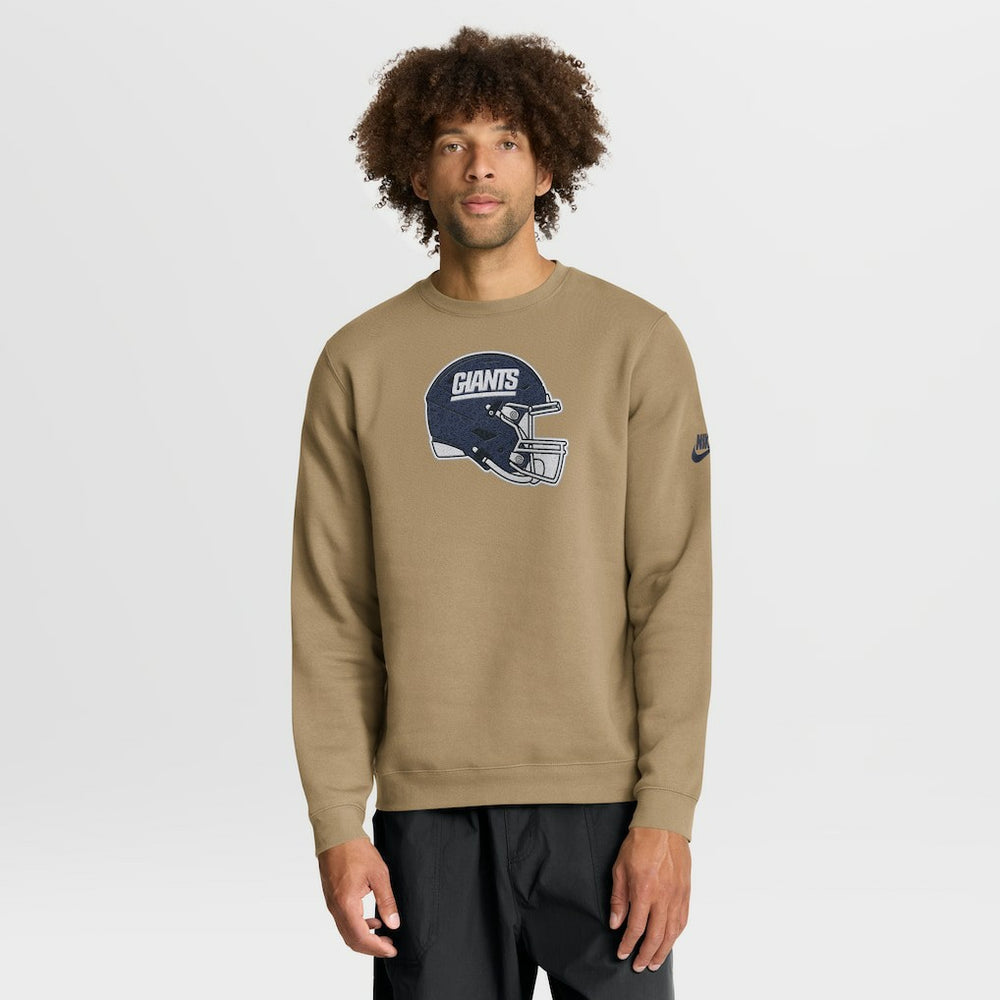 New York Giants Nike Swing Pass Rewind Club Pullover Sweatshirt