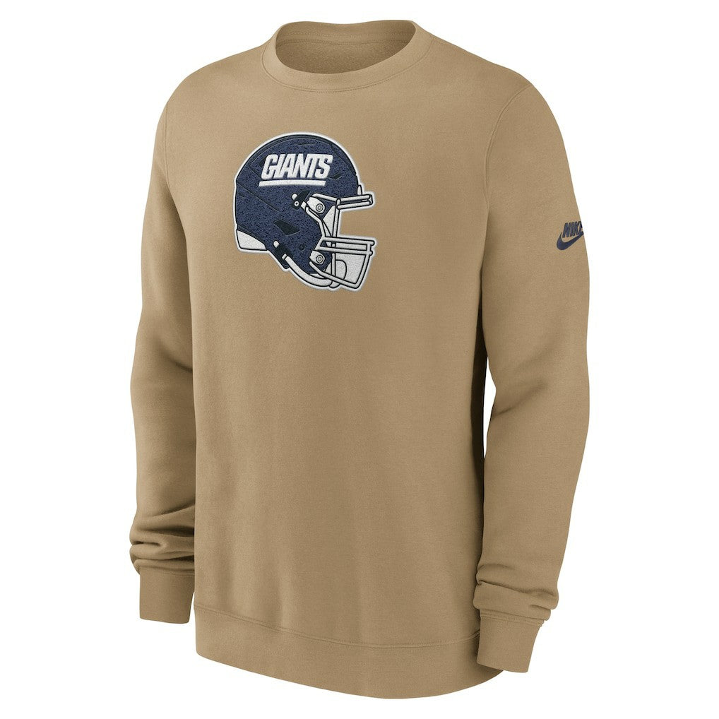 New York Giants Nike Swing Pass Rewind Club Pullover Sweatshirt