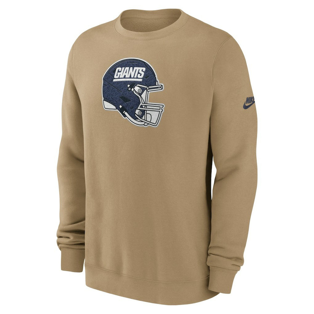 New York Giants Nike Swing Pass Rewind Club Pullover Sweatshirt